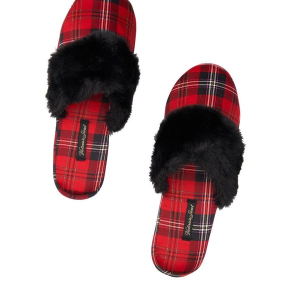 VICTORIA'S SECRET Signature Satin Slipper - Picture 2 of 11